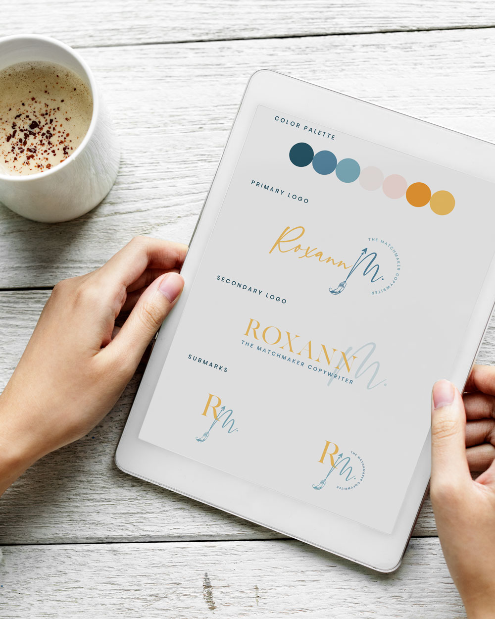 RoxannM-branding-board